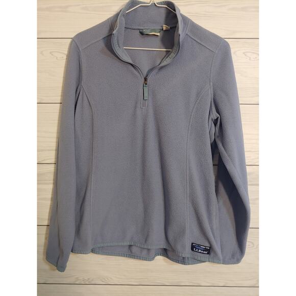 Womens LL Bean Fleece Pullover sz M - Picture 1 of 5